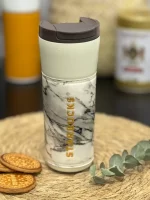 تراول ماگ استارباکس با کاور چرم محصول شرکت coffee