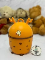 سطل زباله پلاستیکی رومیزی خانگی طرح زرافه