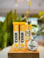 قرص جوشان خارجی ویتامین C برند EVAM