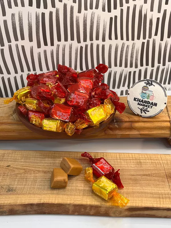 شکلات تافی کیلویی شیری و کره ای میلکو Milco Toffee
