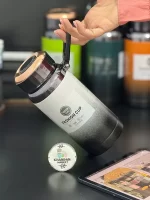 فلاسک دماسنج دار 600 میل مدل fashion cup