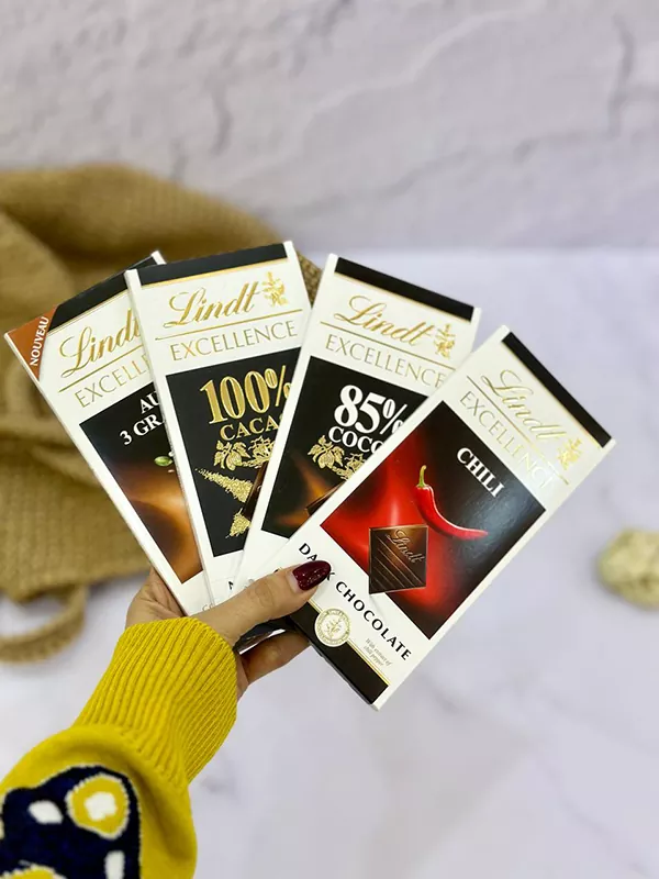 شکلات تلخ لینت تابلتی خارجی Lindt exellence