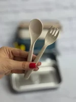 ظرف غذا استیل Healthy life دو قفله