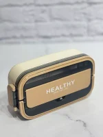 ظرف غذا استیل Healthy life دو قفله