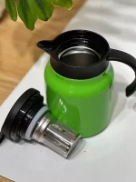 فلاسک چای استیل دوجداره یک لیتری